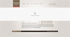 Desktop Screenshot of poulose-associates.com